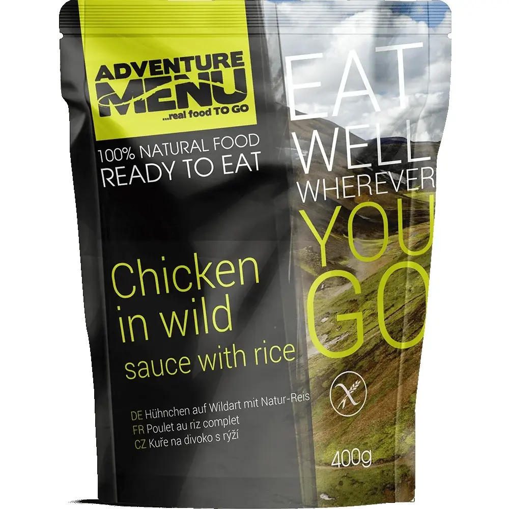 Adventure Menu Курка по-мисливськи з рисом Adventure Menu