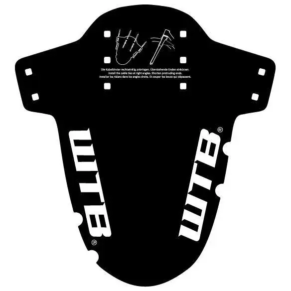 WTB Крило велосипедне WTB Logo Gravel чорний