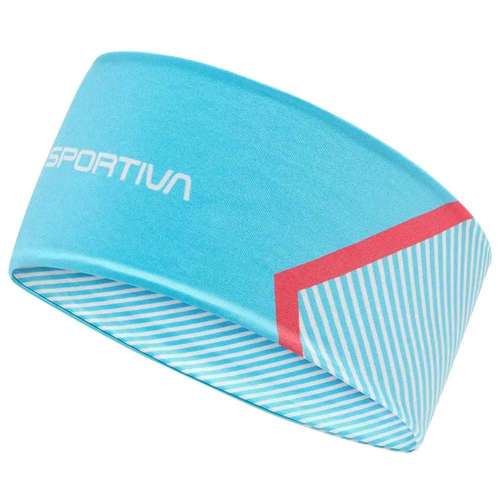 La Sportiva Пов'язка на голову La Sportiva Flow Headband malibu blue/hibiscus