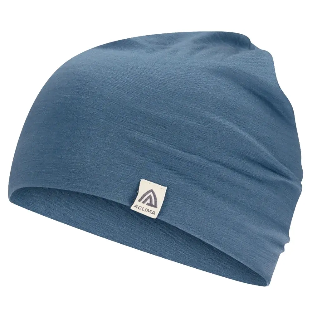 Aclima Шапка Aclima LightWool Relaxed Beanie blue fusion
