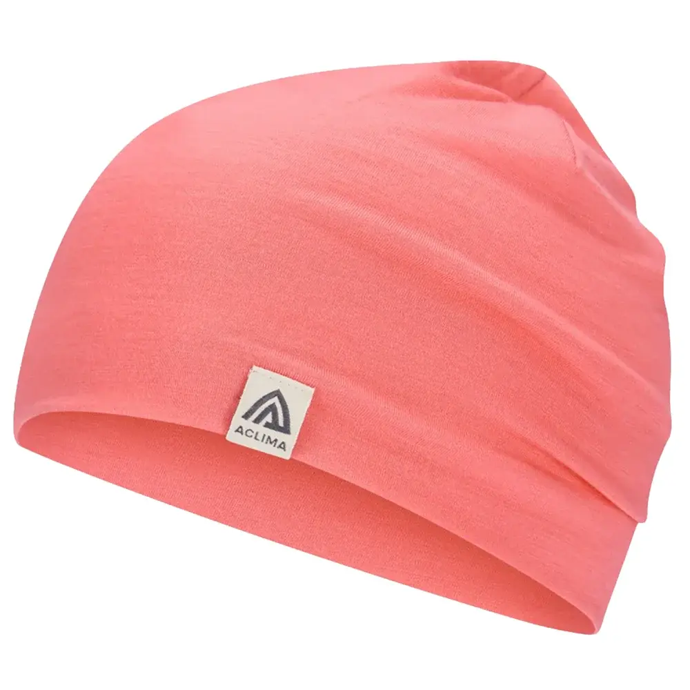 Aclima Шапка Aclima LightWool Relaxed Beanie sun kissed coral