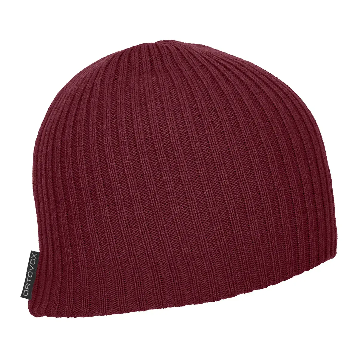 Ortovox Шапка Ortovox Double Rib Logo Beanie Dark blood