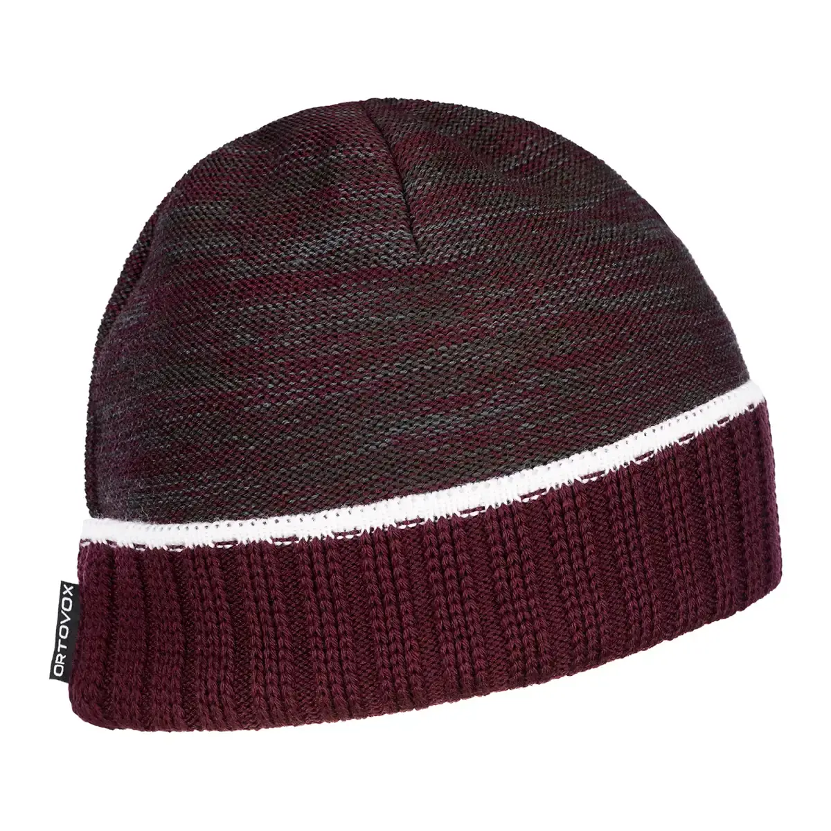 Ortovox Шапка Ortovox Half Rib Beanie Dark wine