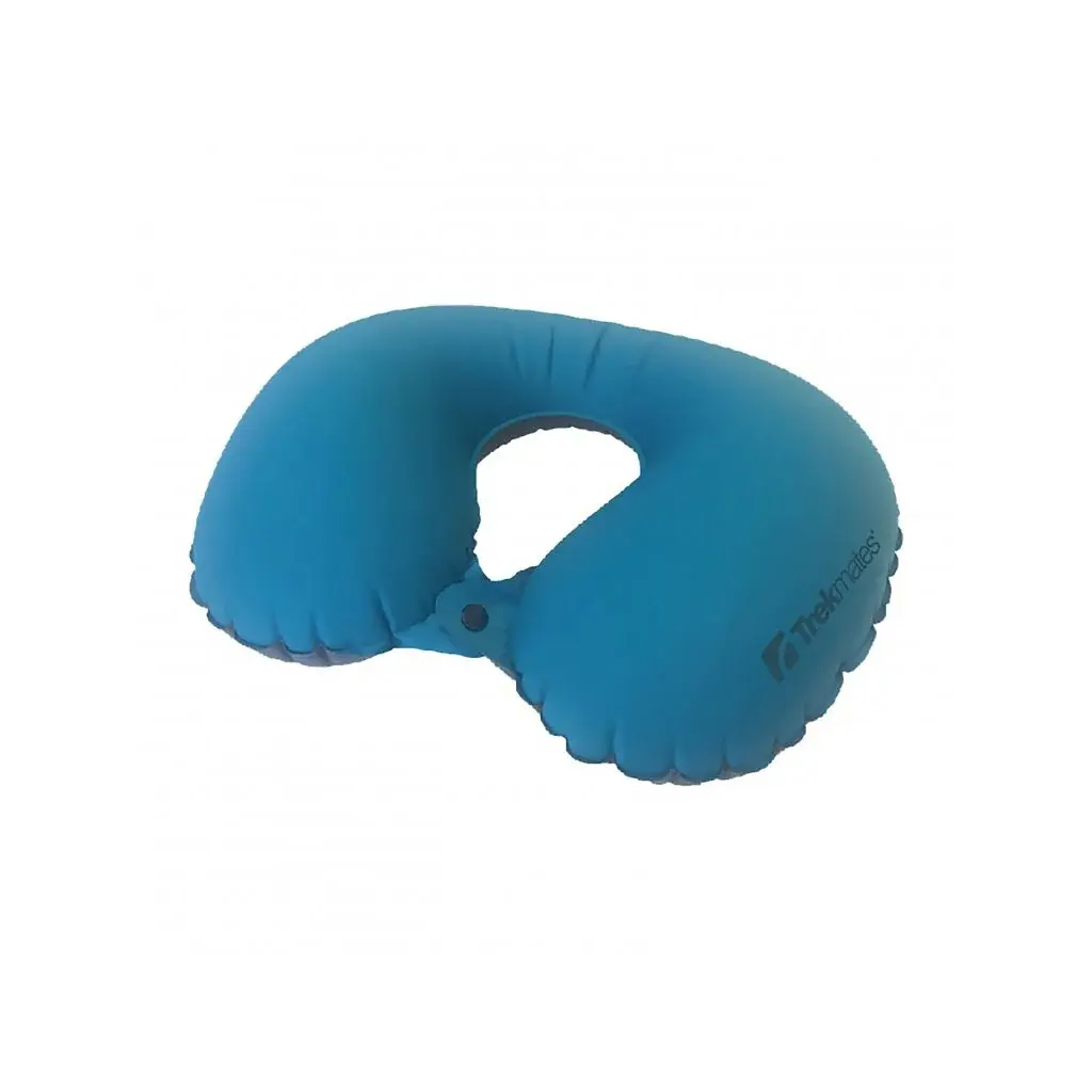 Trekmates Подушка дорожня Trekmates Air lite Neck синій / сірий