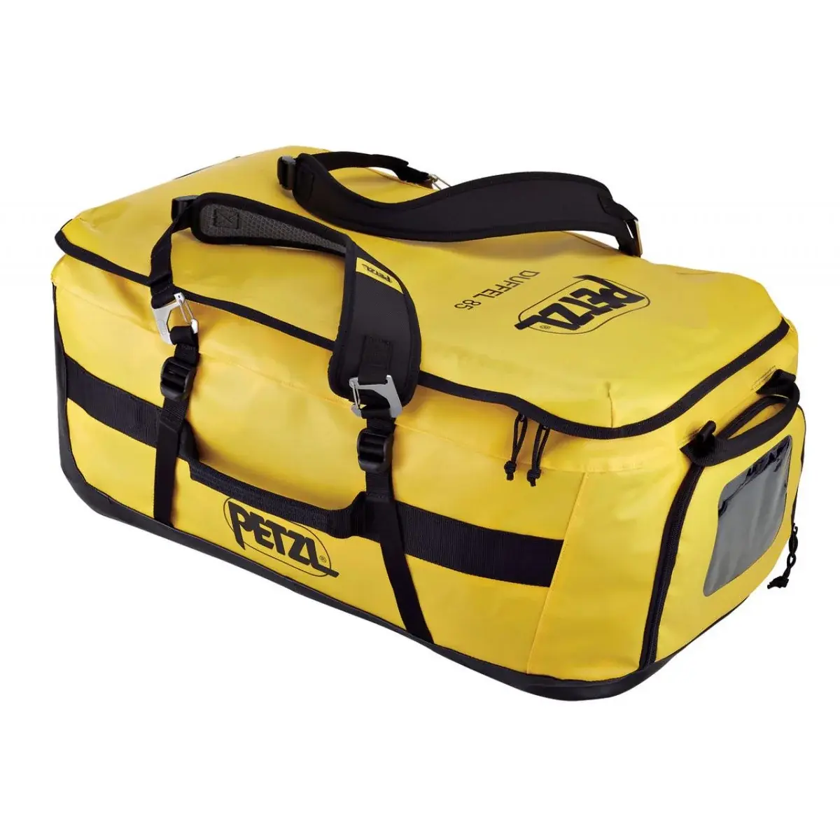Petzl Сумка дорожня Petzl DuffeL 65L Yellow/Black