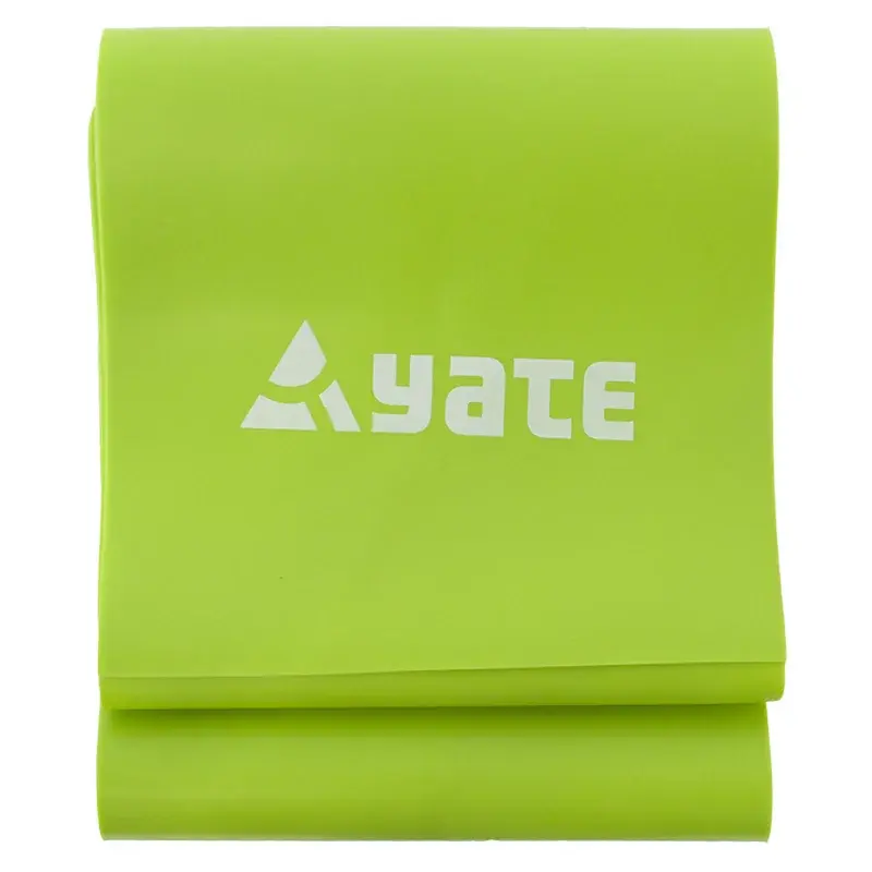 Yate Стрічка для фітнесу Yate Fit Band 120 x 12 cm жорсткий, зелений
