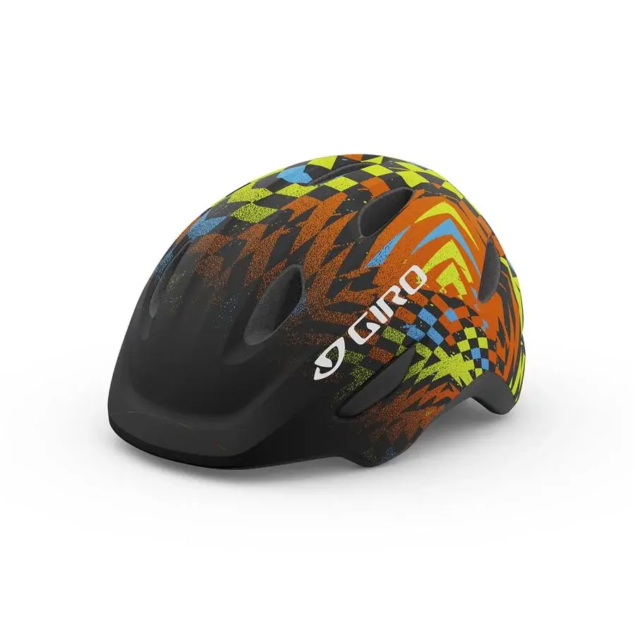 Cyklistická helma Giro Scamp Mat Black Check Fade