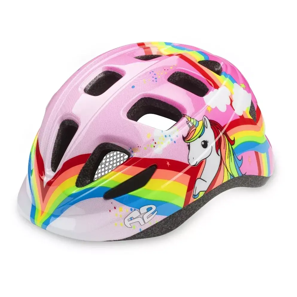 R2 Велошолом R2 BUNNY рожевий, білий, mix XS:48-52cm