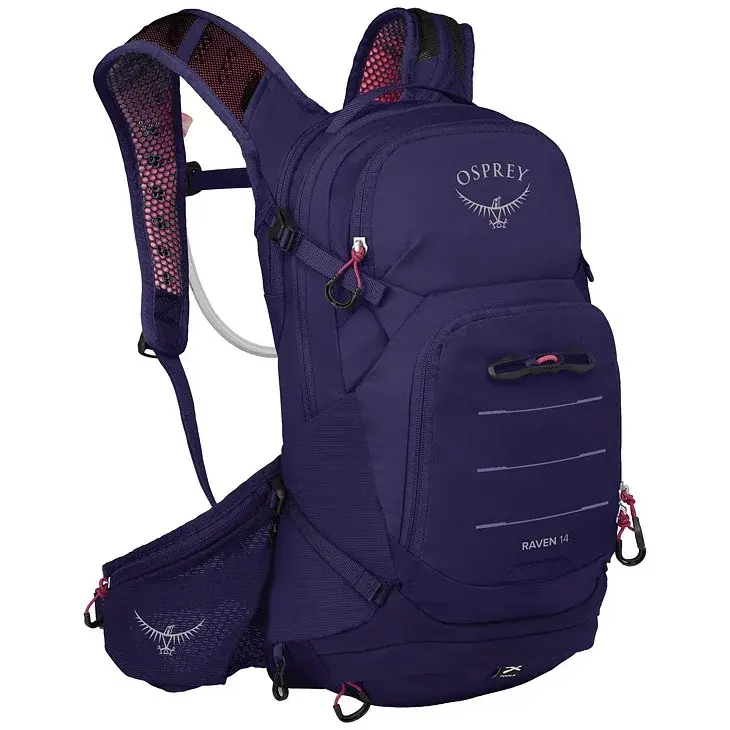 Osprey Рюкзак велосипедний Osprey Raven 14L deep fig