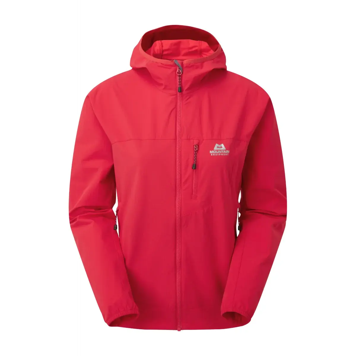 Mountain Equipment Куртка софтшелова жіноча Mountain Equipment Echo Hooded Jacket capsicum red