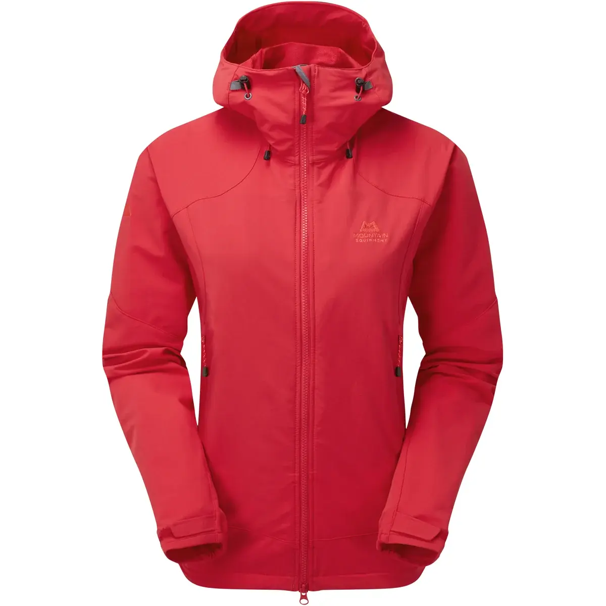 Mountain Equipment Куртка софтшелова жіноча Mountain Equipment W's Frontier Hooded Jacket Capsicum Red