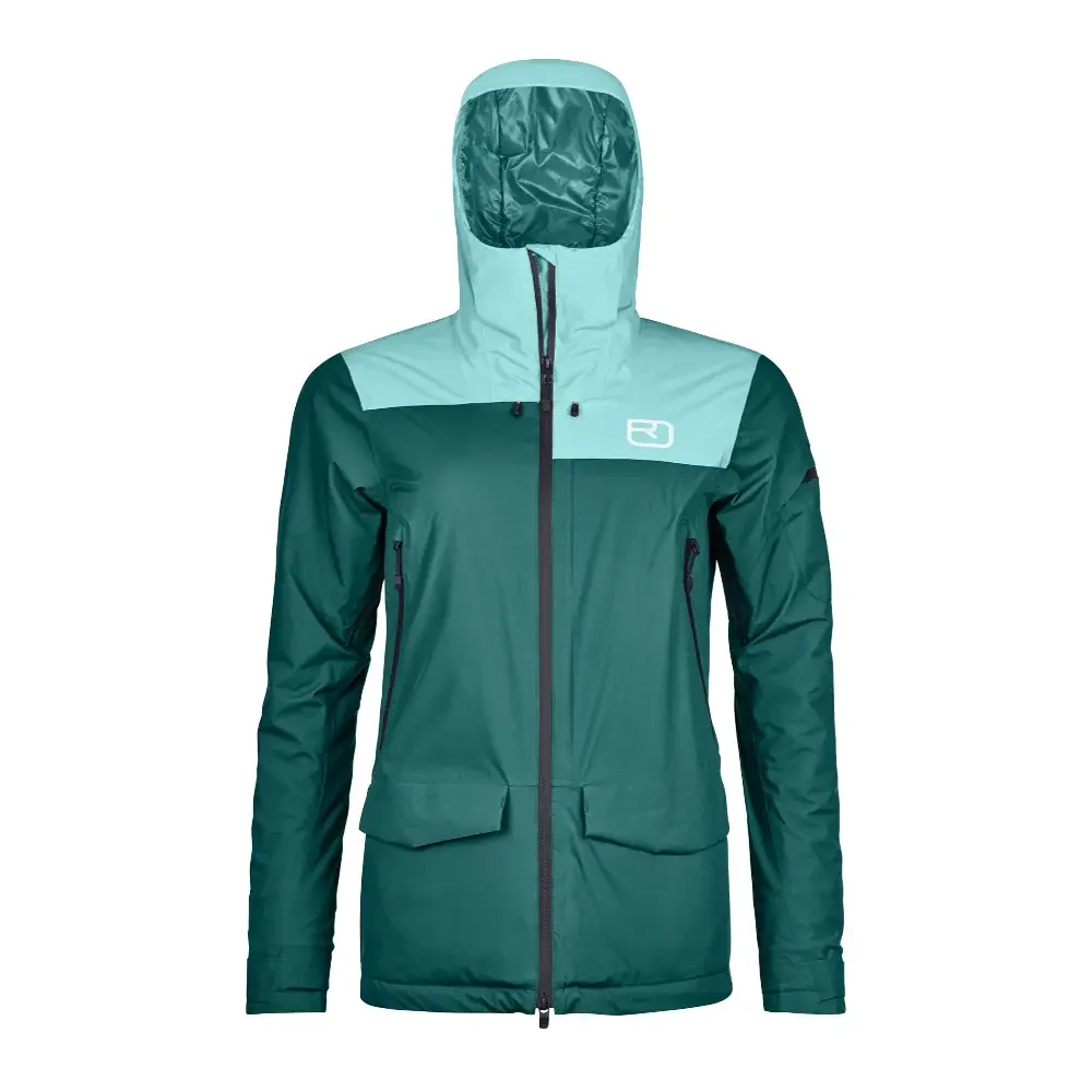 Куртка жіноча Ortovox W's Sedrun Jacket Pacific Green