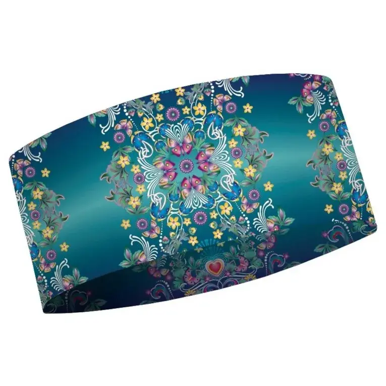 MATT Пов'язка на голову жіноча MATT 5880 C.EST. Coolmax Eco Headband papillon-204