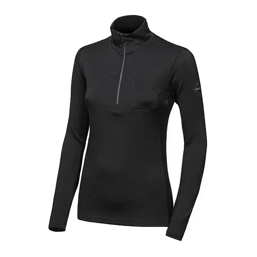 Sensor Кофта жіноча з довгим рукавом Sensor MERINO EXTREME UP zip чорний