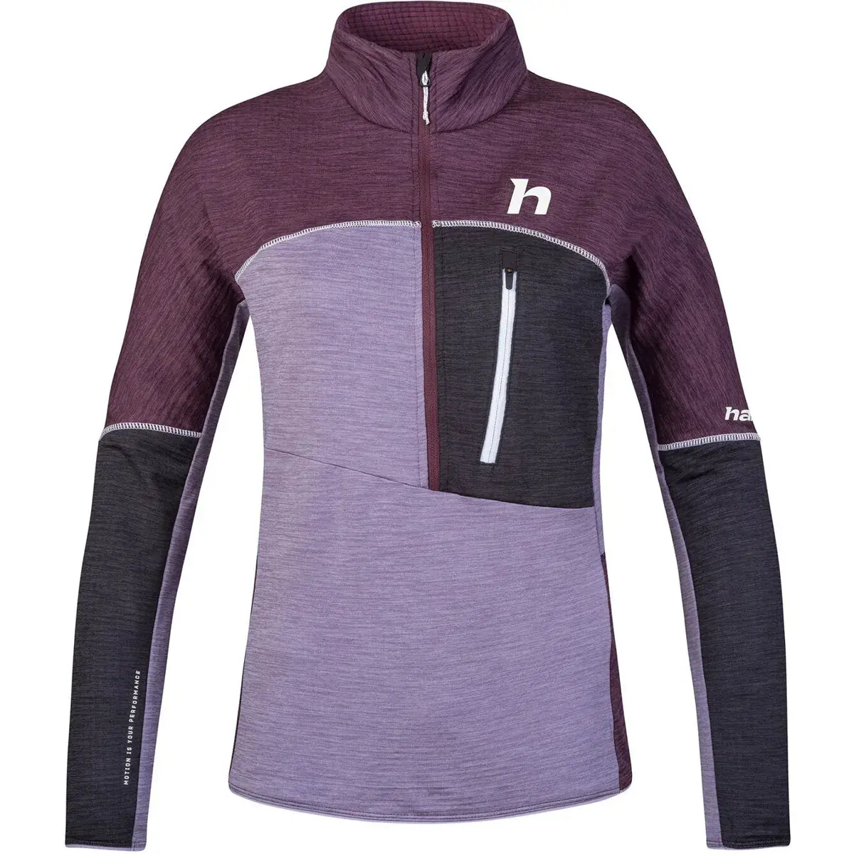 Кофта жіноча Hannah Meda HZ prune purple/lavender gray mel