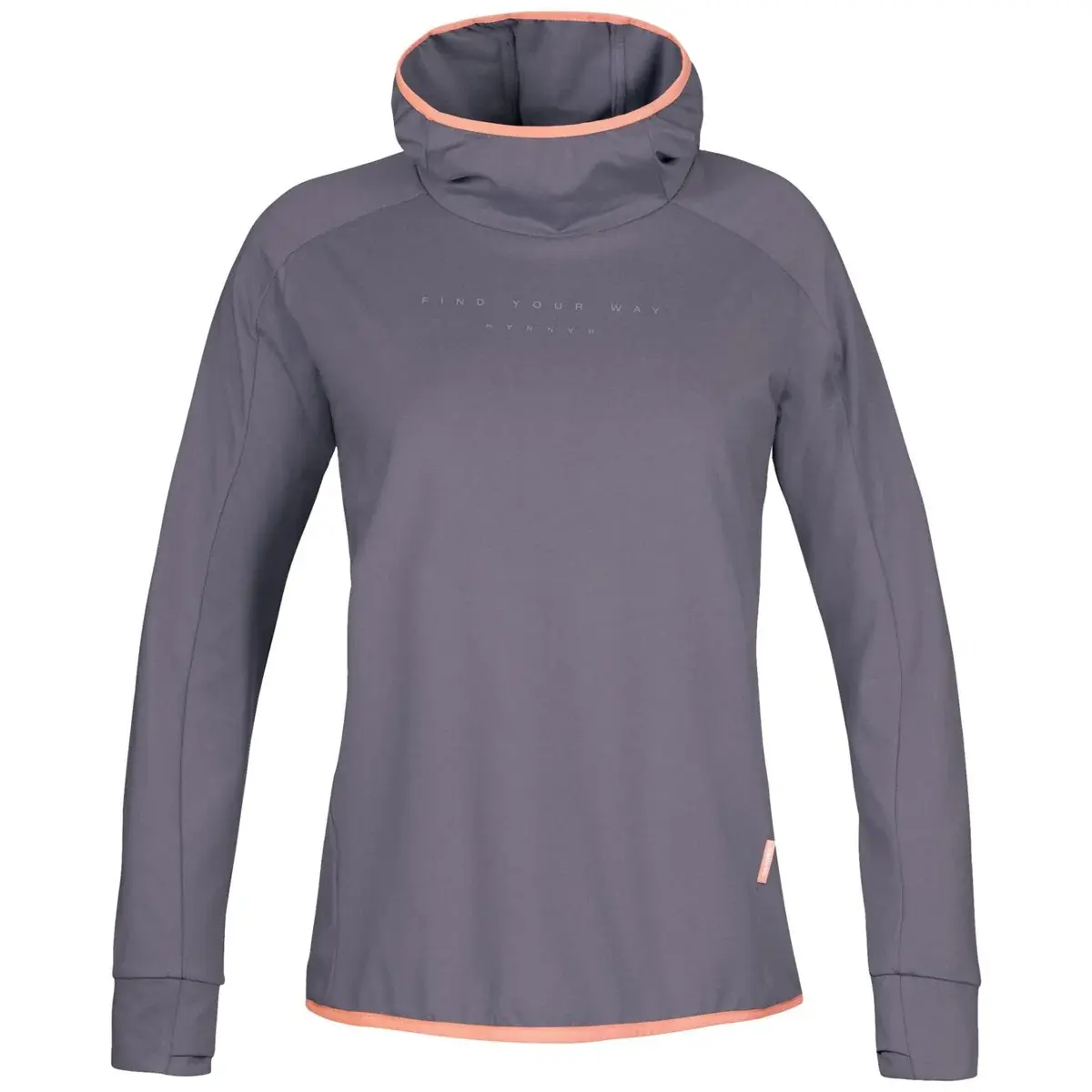 Hannah Кофта жіноча Hannah Nyma Hoody gray ridge mel