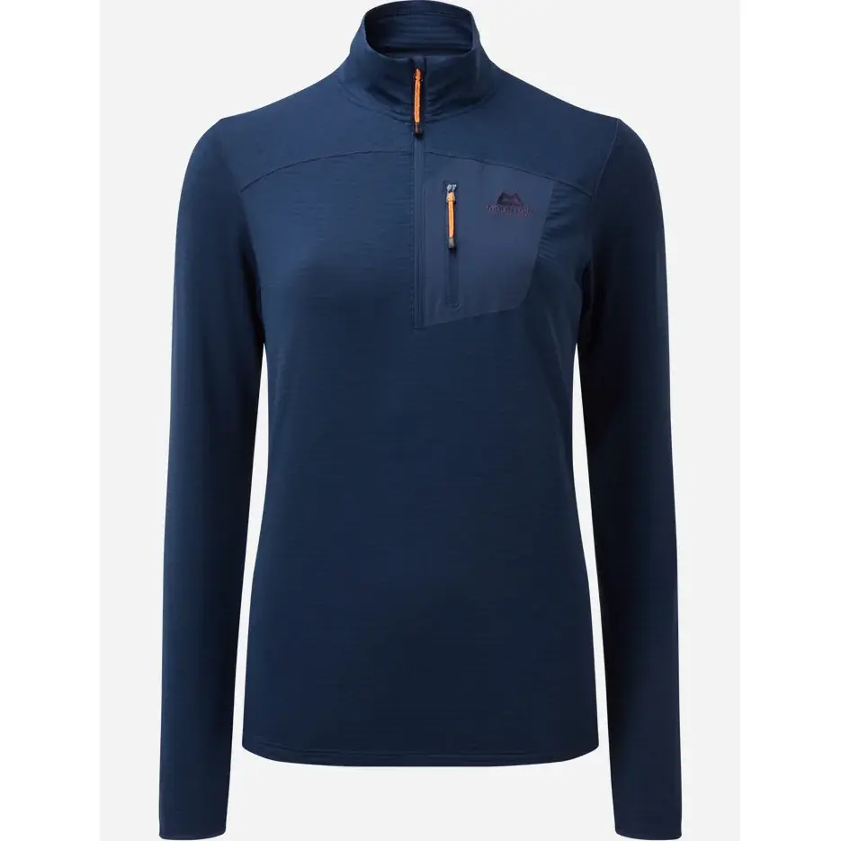 Mountain Equipment Кофта жіноча Mountain Equipment Lumiko Women´s Zip T medieval blue