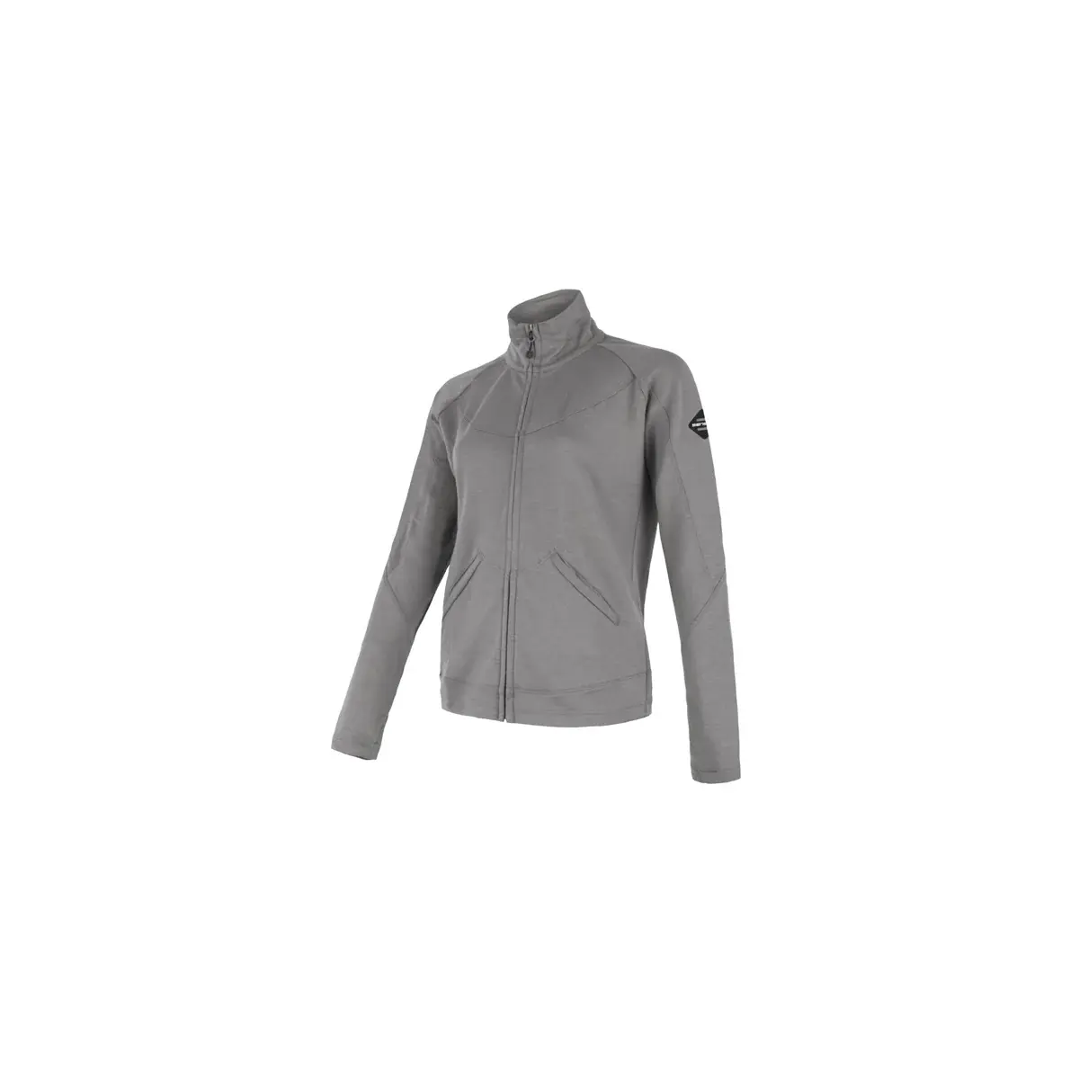 Sensor Термокофта з блискавкою жіноча Sensor Merino Upper сірий
