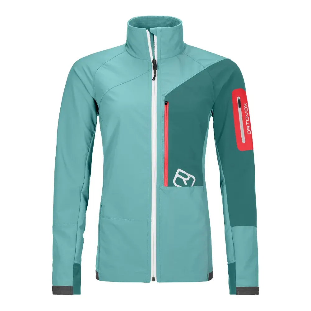 Ortovox Куртка софтшелова жіноча Ortovox W's Berrino Jacket Ice Waterfall