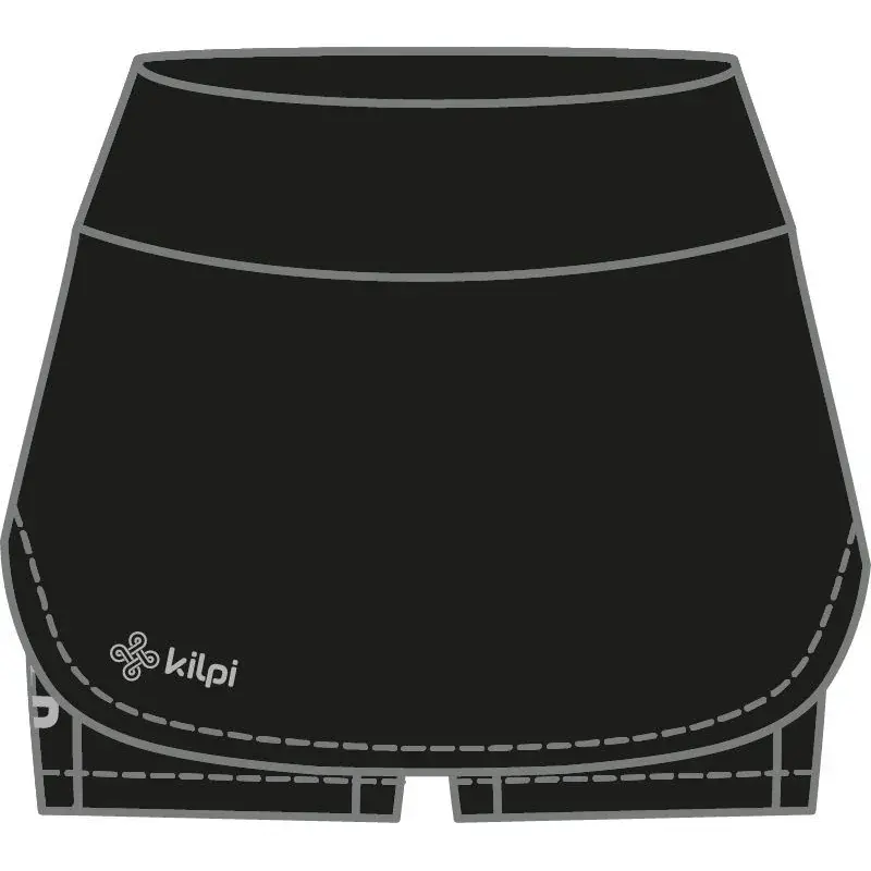 Kilpi Спідниця бігова жіноча Kilpi Titicaca-W BLK