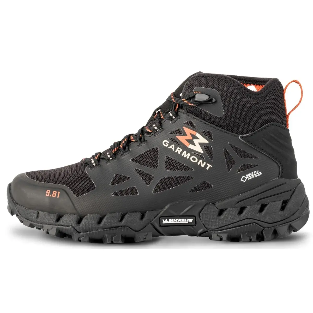 Garmont Трекінгові черевики жіночі Garmont 9.81 N AIR G 2.0 MID WMS GTX Black/red