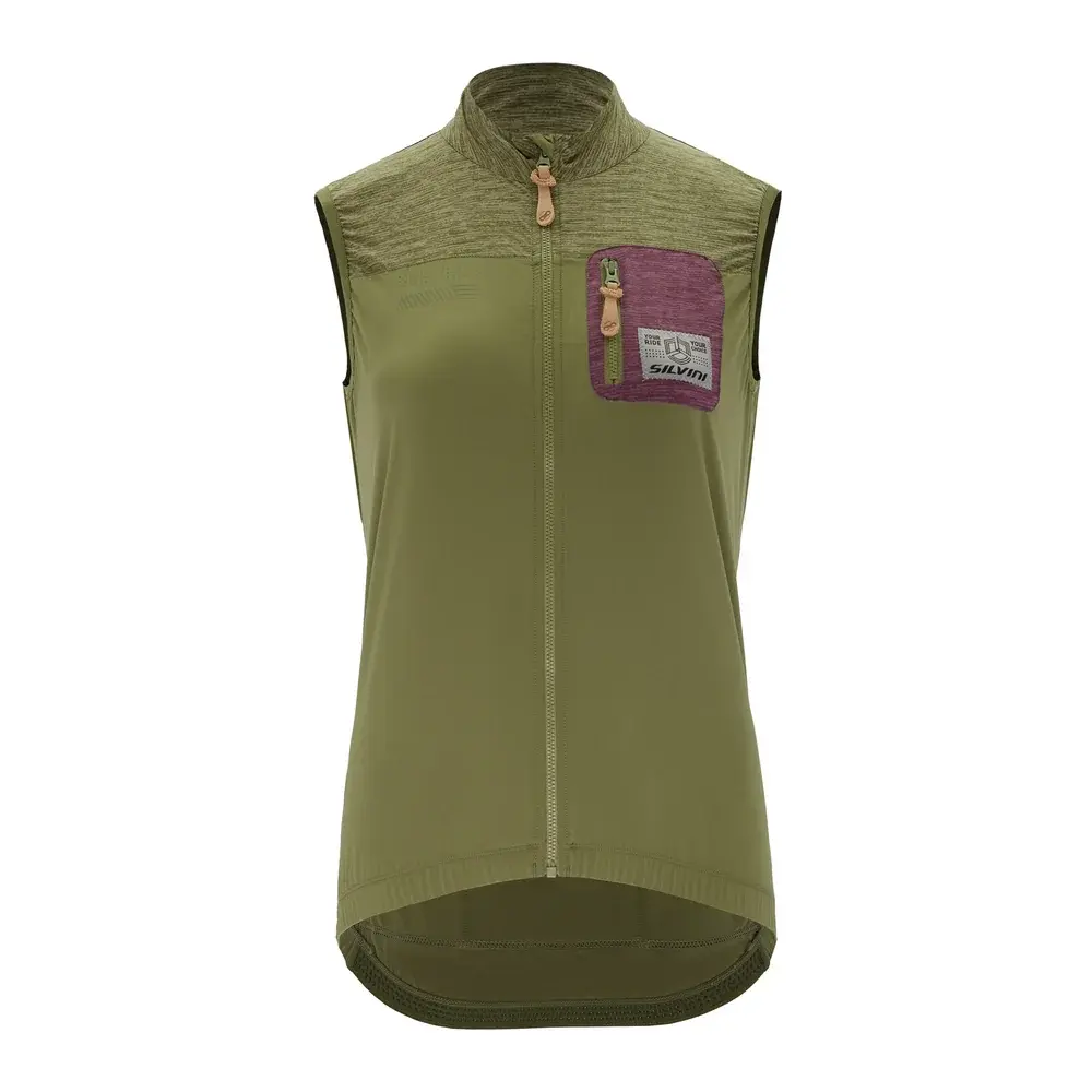Silvini Жилет жіночий Silvini Caira WJ2219 olive-plum