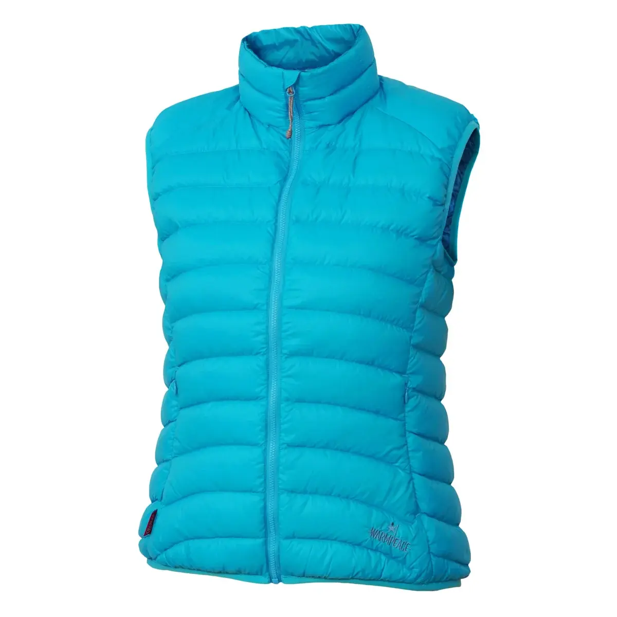 Warmpeace Жилет пуховий жіночий Warmpeace Swan Lady fresh blue/winter blue