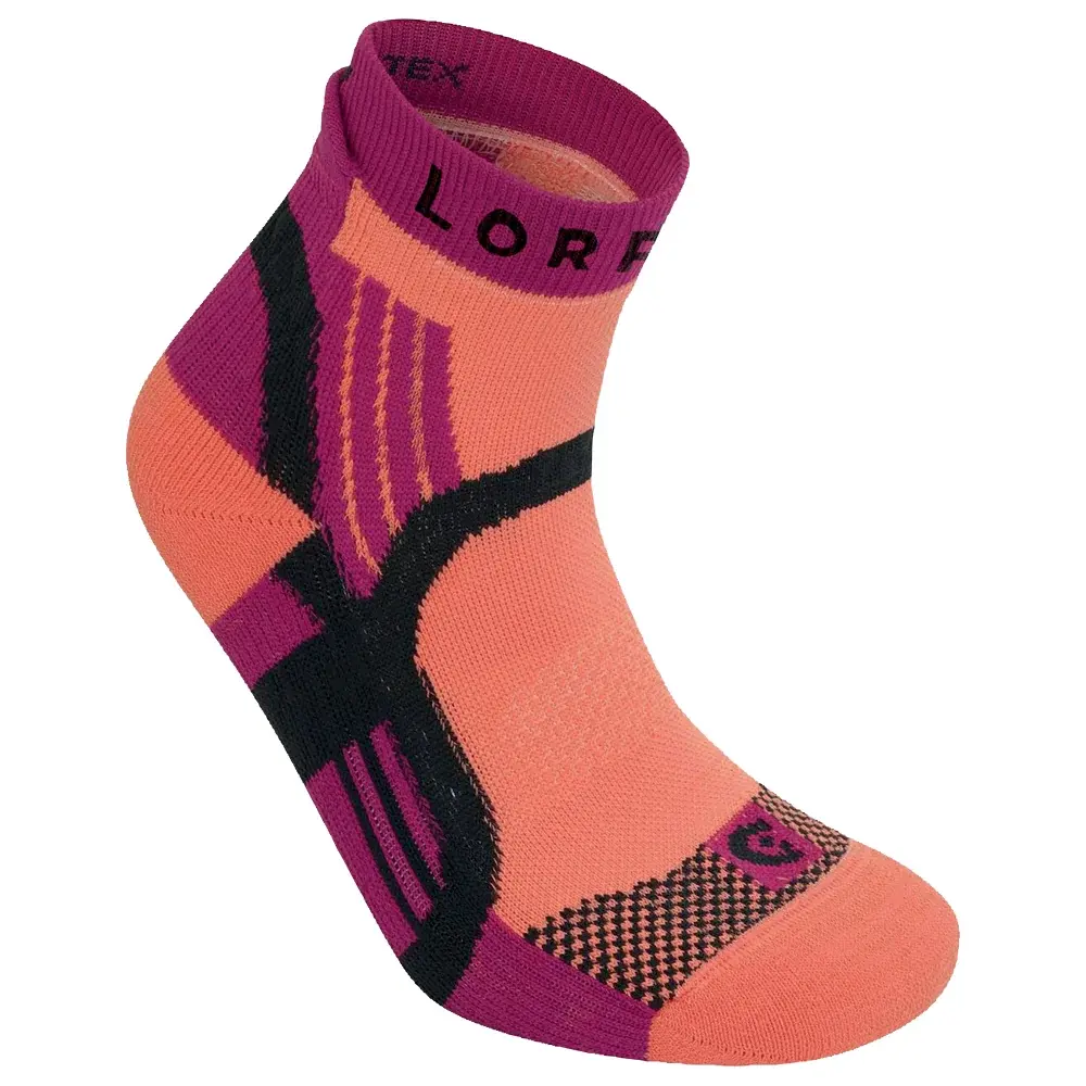 Lorpen Шкарпетки бігові жіночі Lorpen T3 Trail Running Padded Eco 9028 CORAL