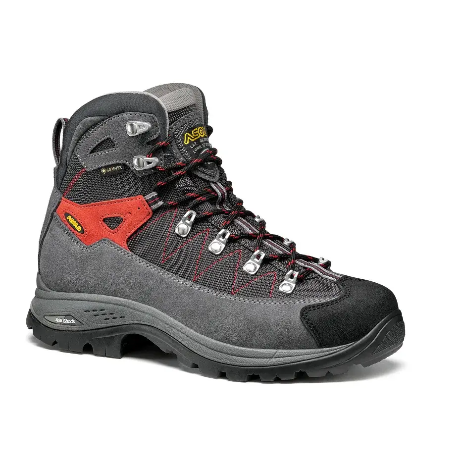 Asolo Черевики жіночі Asolo Finder GV ML grey/gunmetal/poppy red