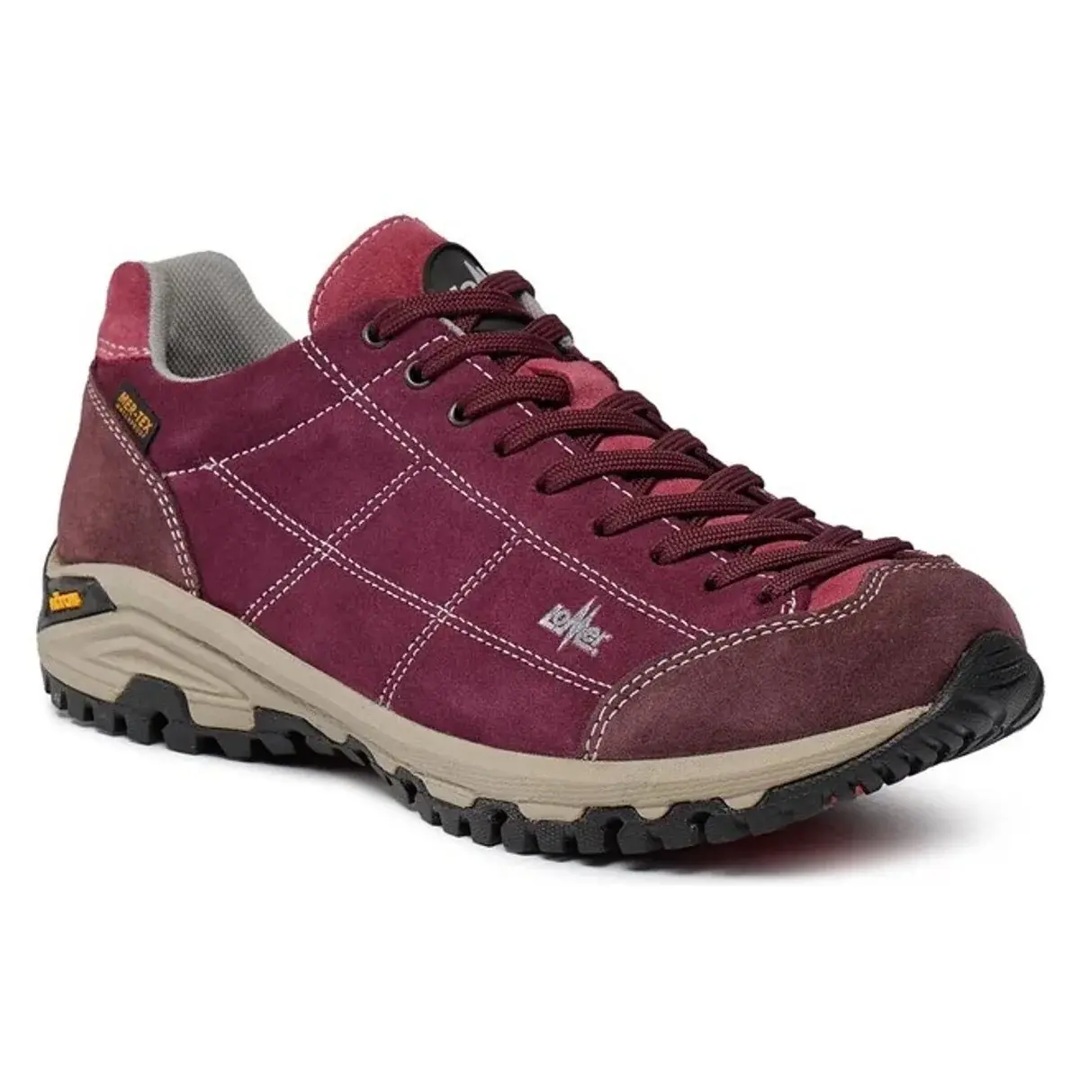 Lomer Жіноче взуття Lomer Maipos Suede Cotton cardinal/wine