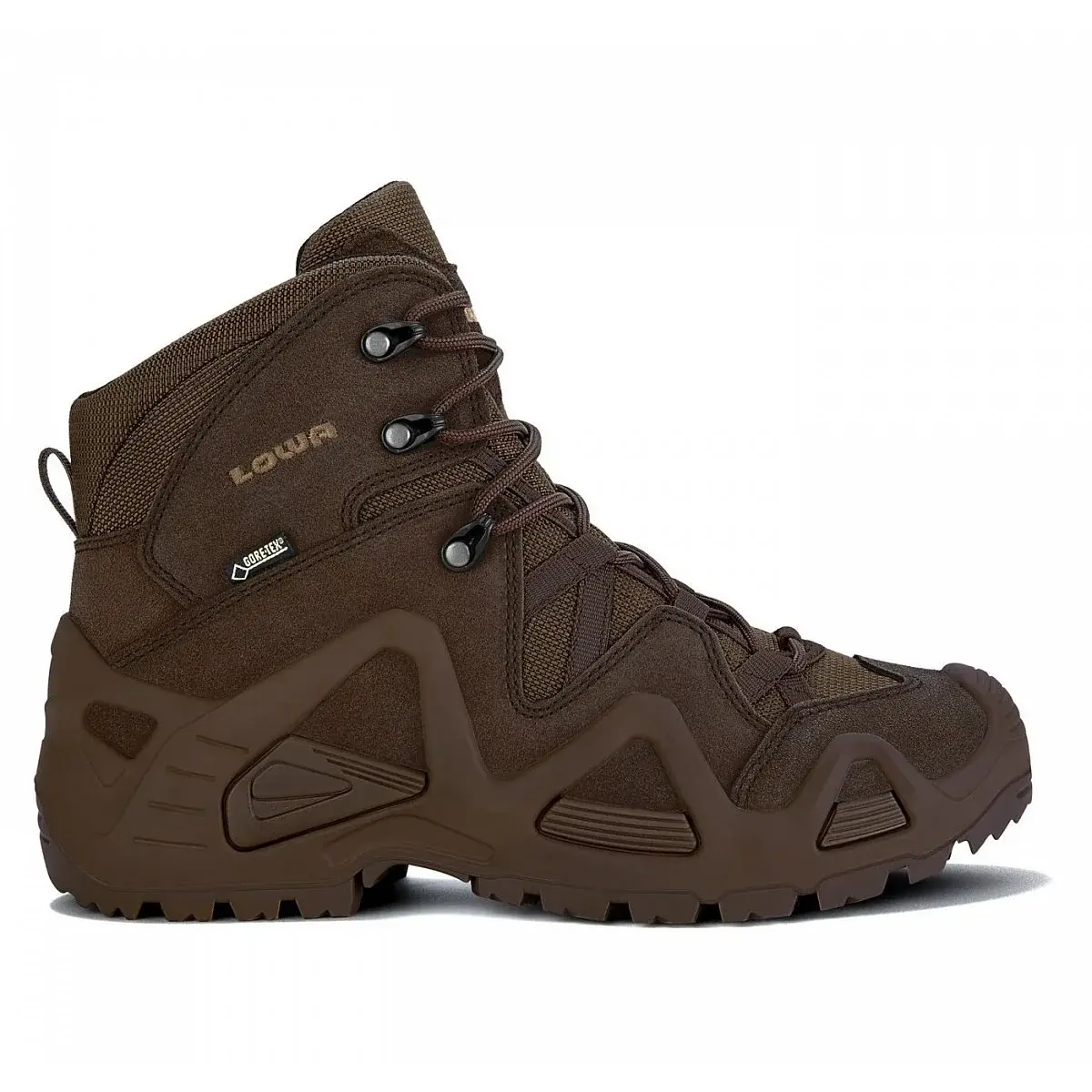 Lowa Черевики військові жіночі Lowa Zephyr GTX Mid Dark brown