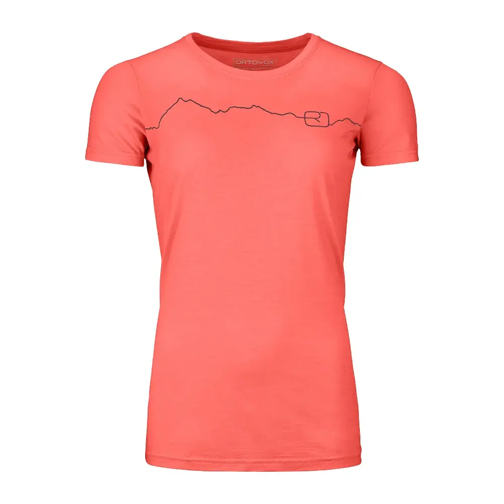 Ortovox Термофутболка жіноча Ortovox W's 150 Cool Mountain TS Coral