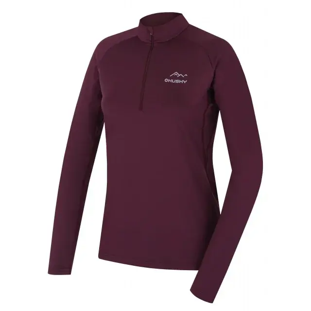 Husky Термофутболка жіноча Husky TROMI ZIP L purple, розмір
