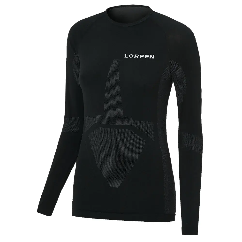 Lorpen Термофутболка жіноча Lorpen MUNIA L/S 9937 BLACK