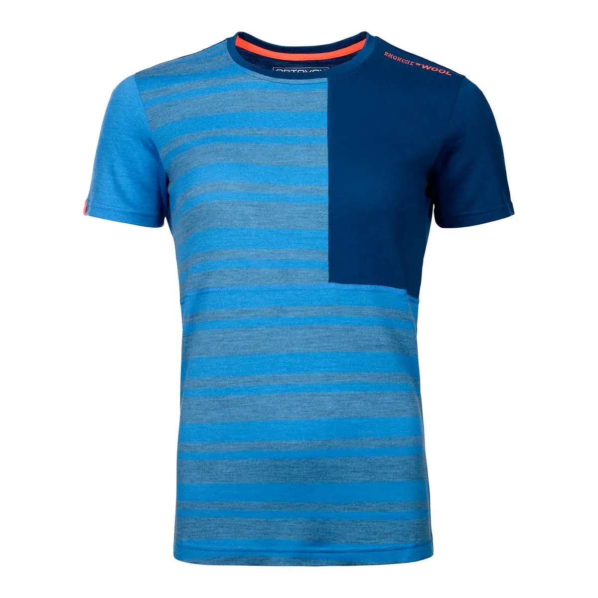 Ortovox Термофутболка жіноча Ortovox 185 Rock'n'Wool Sky blue