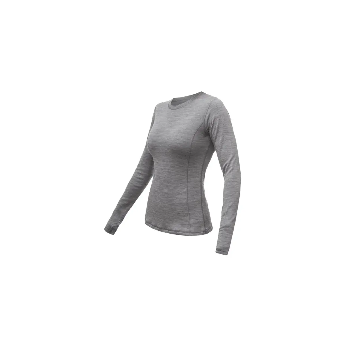 Sensor Термофутболка жіноча з довгим рукавом Sensor Merino Bold Сірий