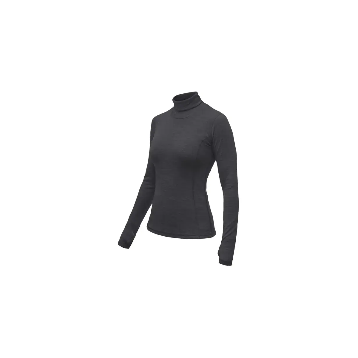 Sensor Термофутболка жіноча Sensor Merino Bold Roll Neck anthracite gray
