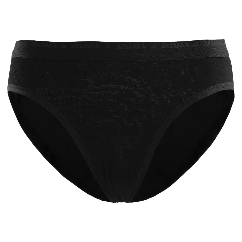 Aclima Труси жіночі Aclima LightWool Briefs jet black