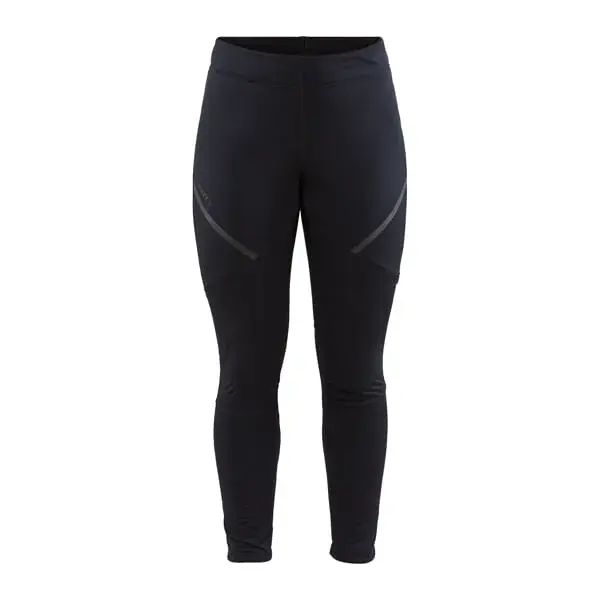 Craft Штани софтшелові утеплені жіночі Craft Glide Wind Tights чорний