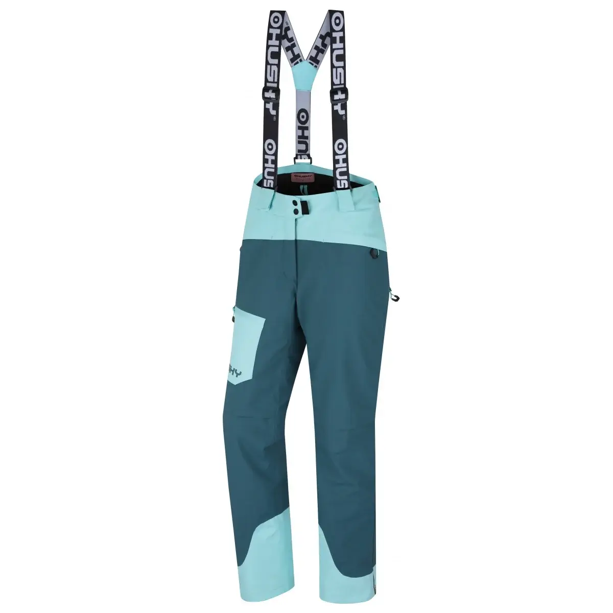 Штани лижні жіночі Husky Glad L turquoise