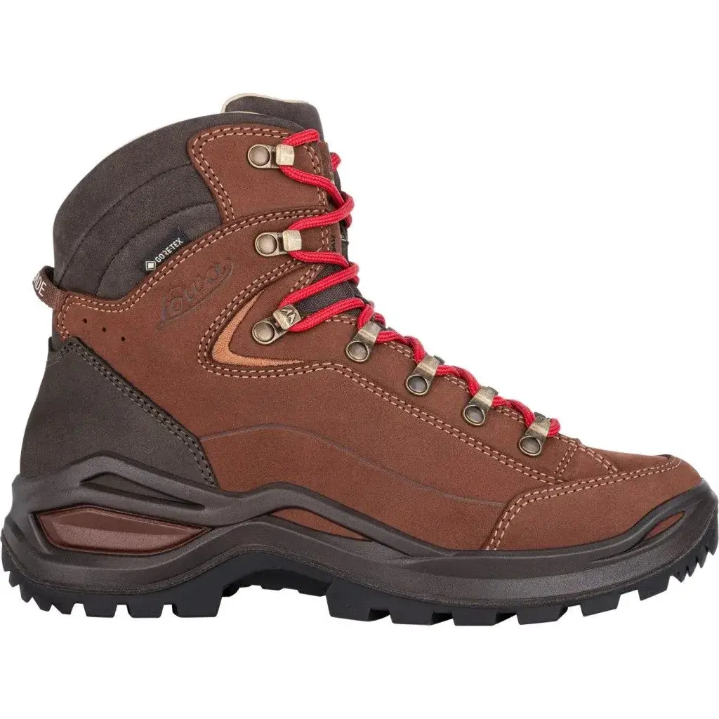 Lowa Черевики жіночі Lowa RENEGADE 100 GTX MID Ws махагоні/red