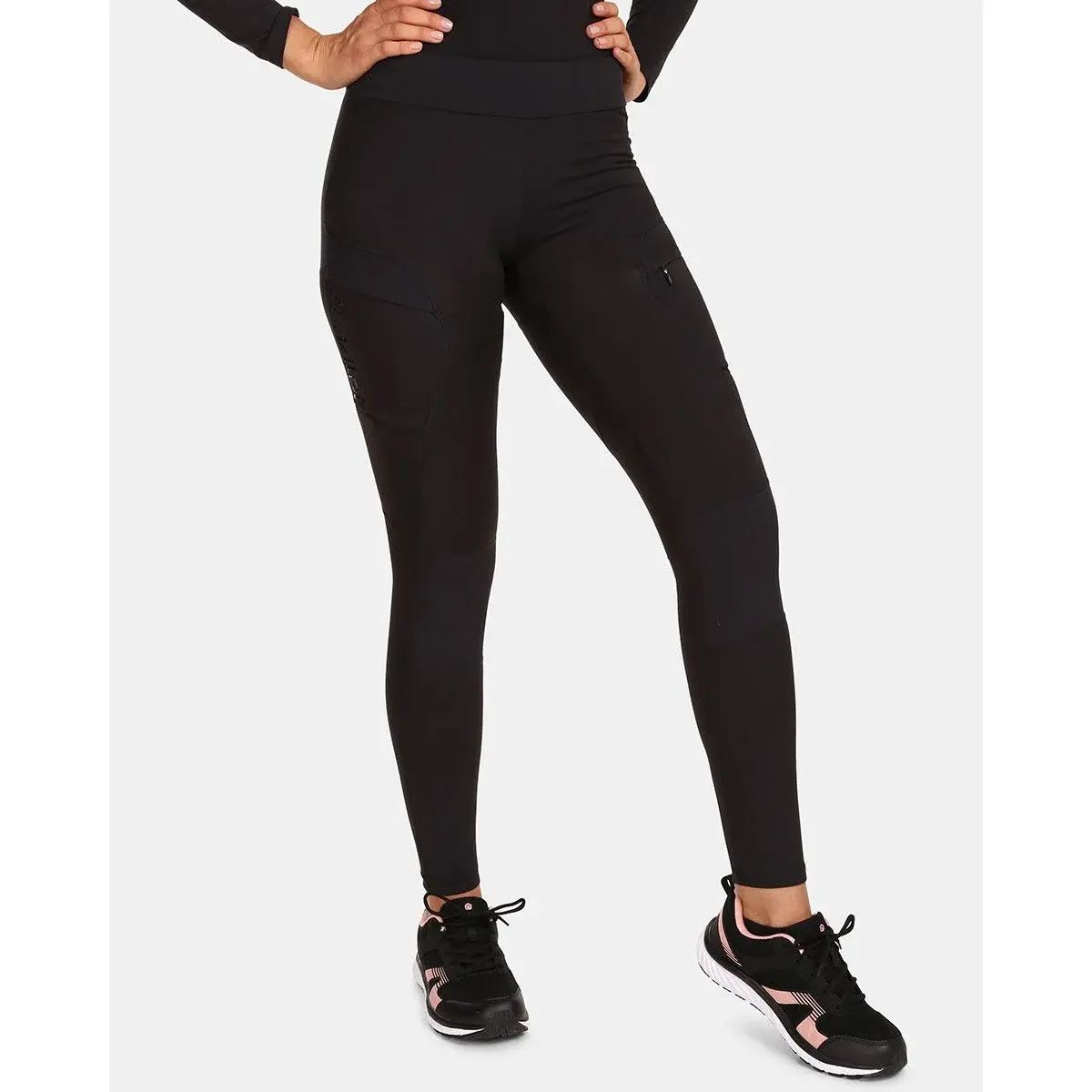 Kilpi Легінси туристичні жіночі Kilpi Mounteria-W чорний L-Short