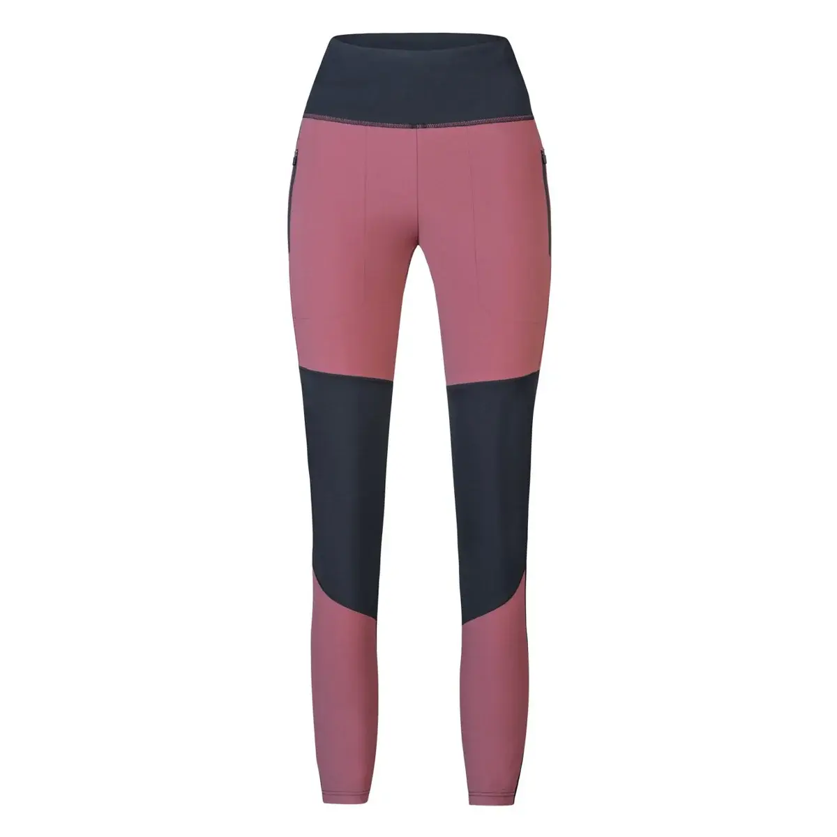 Легінси туристичні жіночі Hannah Elisa PRO anthracite/roan rouge