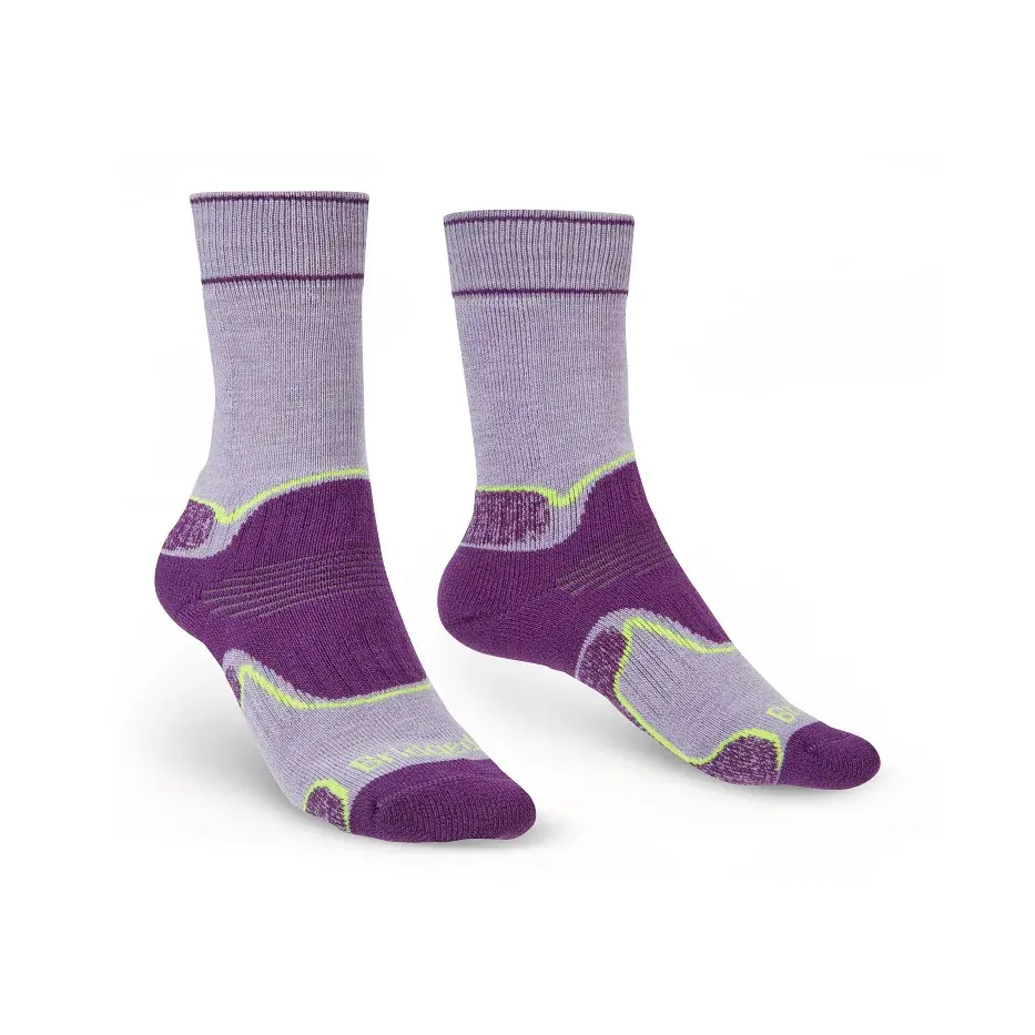 Bridgedale Шкарпетки жіночі Bridgedale Hike MW MP Boot Women's lilac/purple/283