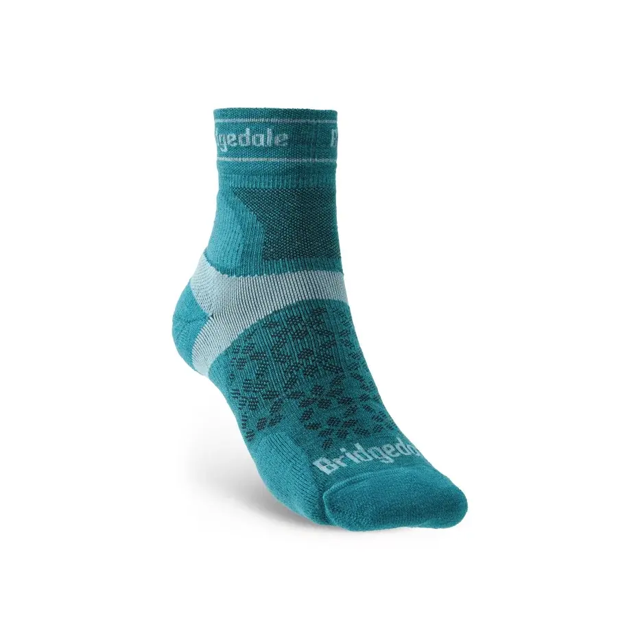 Bridgedale Шкарпетки бігові жіночі Bridgedale Trail Run UL T2 MS 3/4 Crew teal