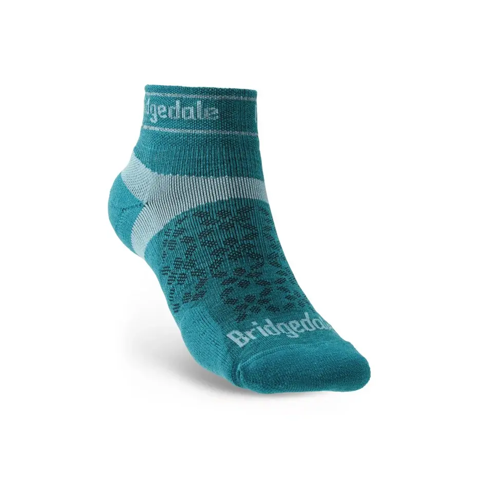 Bridgedale Шкарпетки бігові жіночі Bridgedale Trail Run UL T2 MS Low teal
