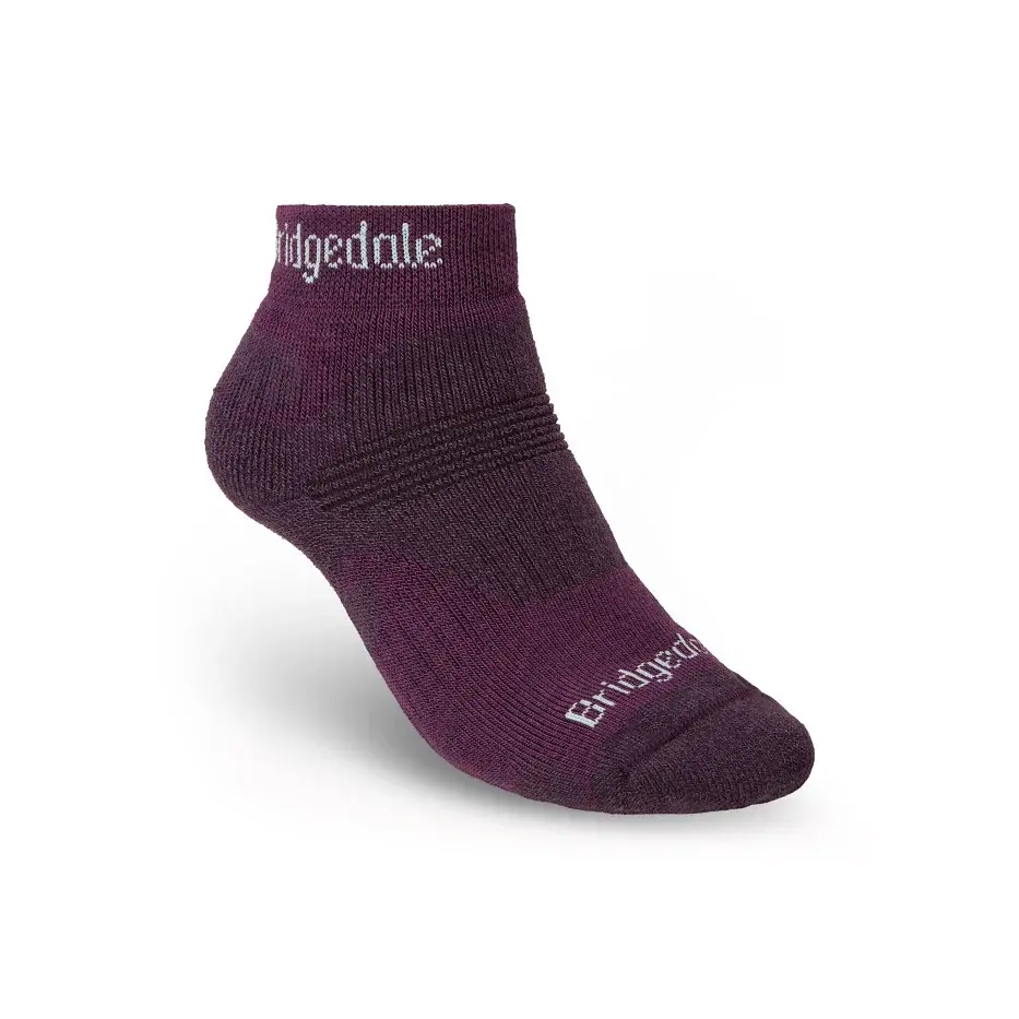 Bridgedale Шкарпетки жіночі Bridgedale Hike Midweight Performance Ankle Dark Purple
