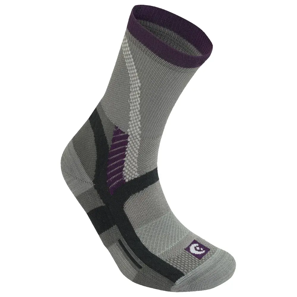 Lorpen Шкарпетки жіночі Lorpen T3 Light Hiker ECO GREY/PLUM