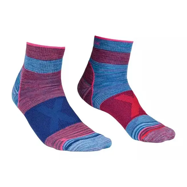 Ortovox Термошкарпетки жіночі Ortovox Alpinist Quarter Socks hot coral
