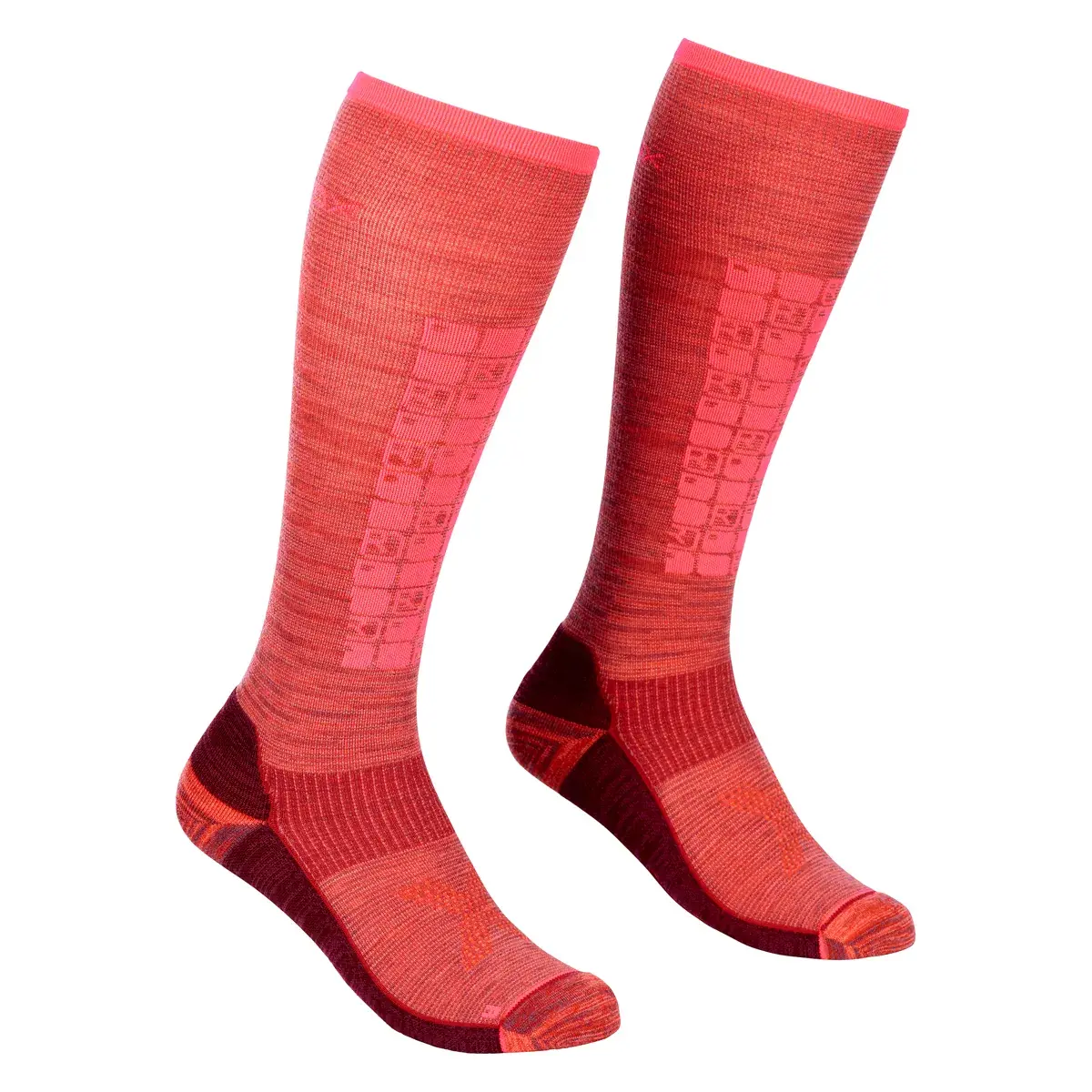 Ortovox Шкарпетки жіночі Ortovox Ski Compression Long Blush